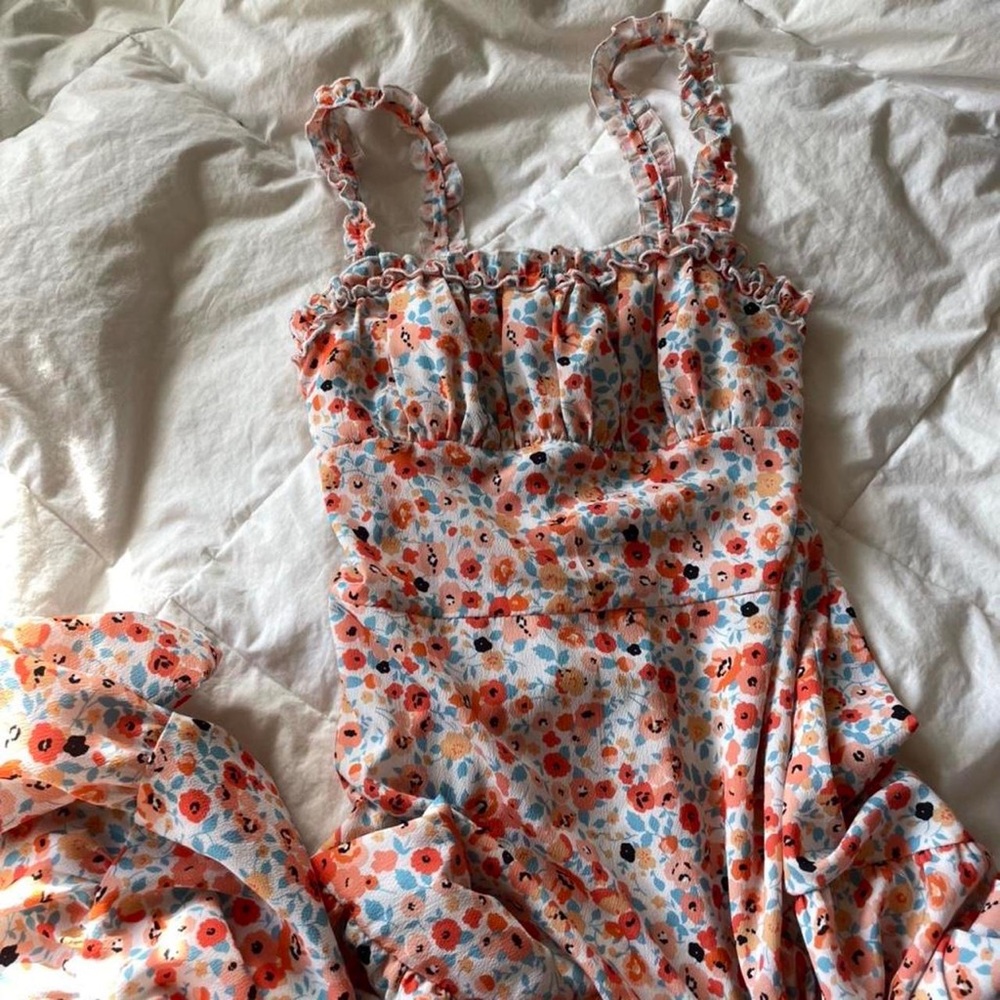 Floral summer dress